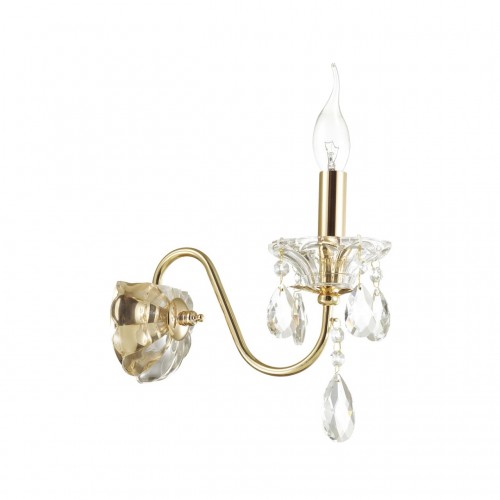 4724/1W ODL20 495 золотой/хрусталь Бра E14 1*40W 220V KUVIA