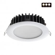 358952 SPOT NT22 230 белый Встраиваемый светодиодный светильник с переключателем цветовой температуры IP20 LED 3000К4000К6000К 15W 220V LANTE