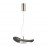 4859/10LA L-VISION ODL_EX21 никель/черный/стекло Подвес LED 1*10W 4000K FLUENT