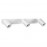 370555 NT19 103 белый Накладной светильник IP20 GU10 3*50W 230V GUSTO