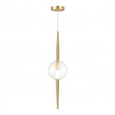 4981/1 PENDANT ODL22 303 бронзовый/прозрачный/стекло Подвес G9 1*5W LAZIA