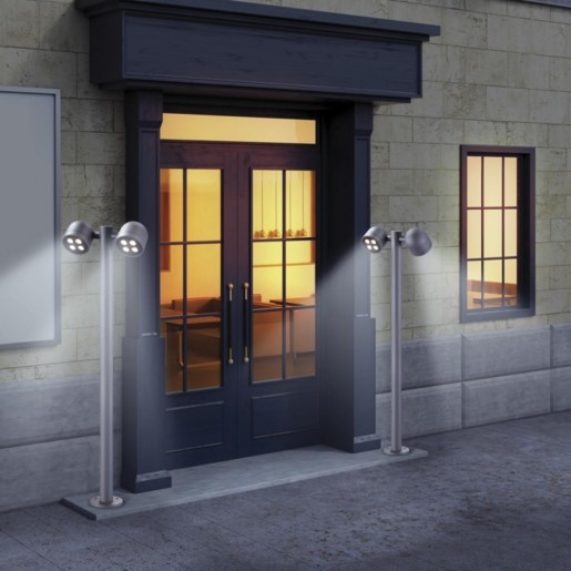 358116 NT19 149 темно-серый Ландшафтный светильник IP65 LED 3000К 20W 100-240V GALEATI