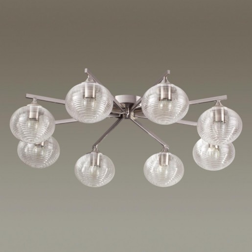 4457/8C LN20 159 никель Люстра потолочная E27 8*60W 220V COOPER