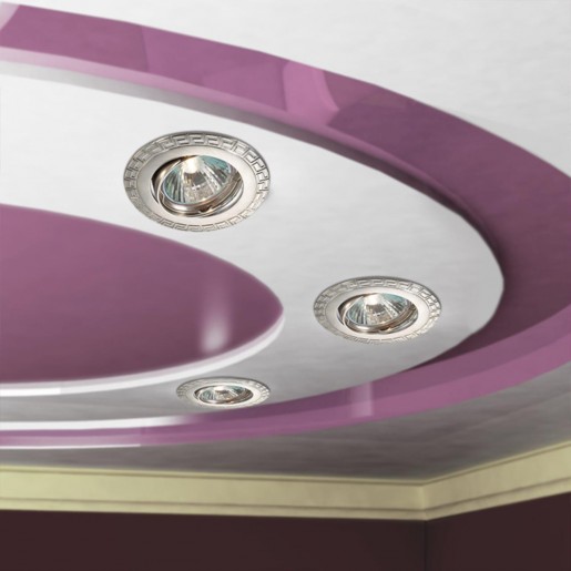 369618 NT12 136 никель Встраиваемый ПВ светильник IP20 GX5.3 50W 12V COIL