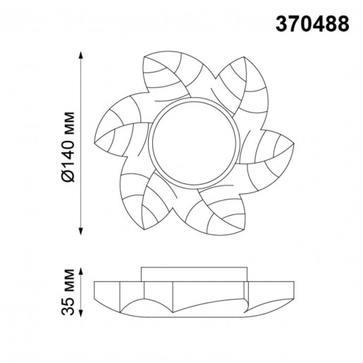 370488 NT19 115 белый/серебро Встраиваемый светильник IP20 GU10 50W 220V PATTERN