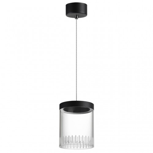 359008 OVER NT23 000 черный Светильник накладной светодиодный IP20 LED 4000K 18W 85-265V AURA