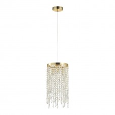 5028/3 MODERN ODL23 431 золотой/прозрачный металл/хрусталь Подвес E14 3*40W CHOKKA