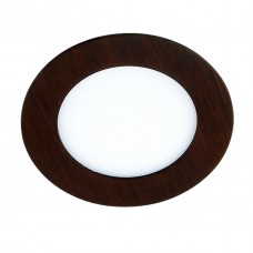 357293 NT16 140 темное дерево Встраиваемый светильник IP20 LED 3000K 6W 220-240V LANTE