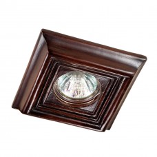 370091 NT15 117 темное дерево Встраиваемый светильник IP20 GX5.3 50W 12V PATTERN
