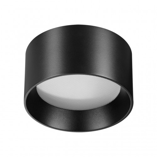 6621/10CL HIGHTECH ODL24 черный/металл/акрил Потолочный светильник IP20 LED 10W 3000K 220V OBEN