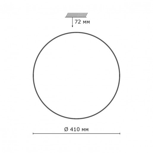 2051/DL SN 079 св-к LEKA пластик LED 48Вт 4000K D410 IP43