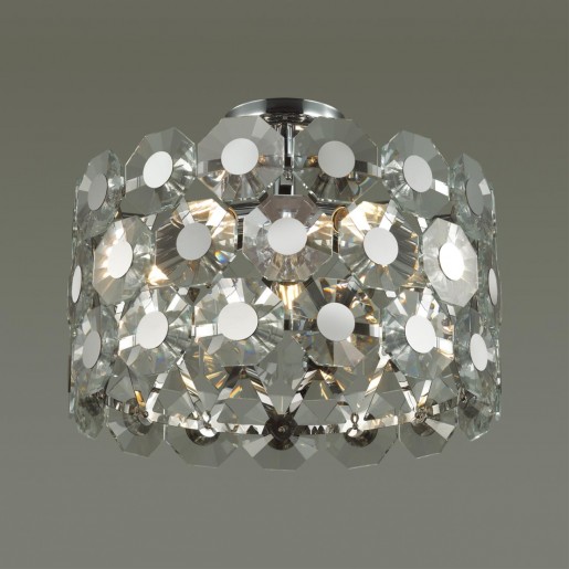 4973/5C HALL ODL22 373 хром/хрусталь Люстра потолочная E14 5*40W TOKATA