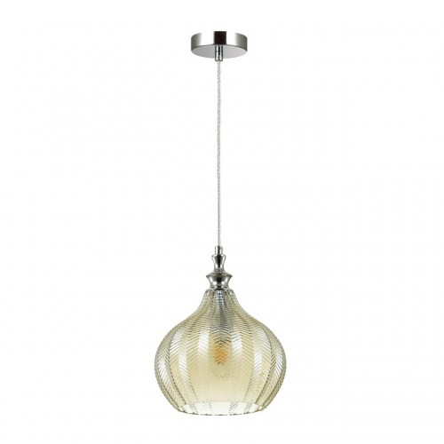 4708/1 ODL20 367 св.коричневый/хром Подвес E27 60W 220V LASITA