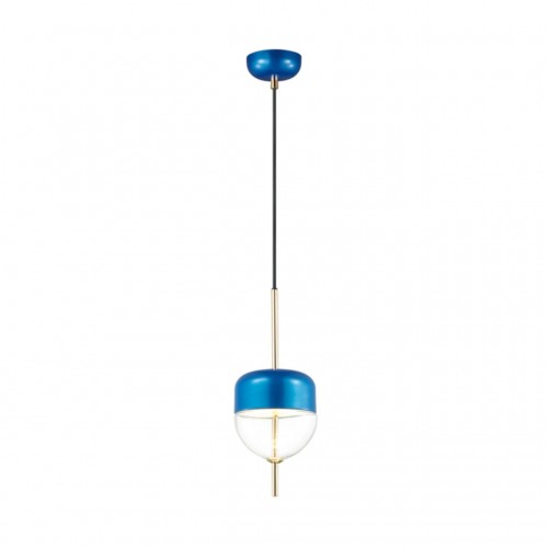 4621/12L ODL19 19 синий/прозрачный Подвес LED 12W LARUS