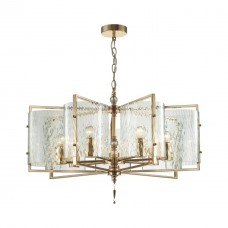 4878/7 MODERN ODL_EX22 63 золотой/прозрачный/стекло Люстра E14 7*40W ELEGANTE