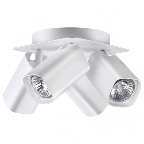 370556 NT19 104 белый Накладной светильник IP20 GU10 4*50W 230V GUSTO