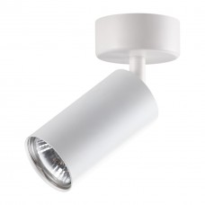 370394 NT18 101 белый Накладной светильник IP20 GU10 50W 220V PIPE