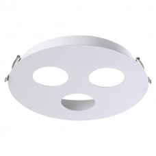 370566 NT19 031 белый Встраиваемый светильник IP20 GU10 3*50W 220-240V CARINO