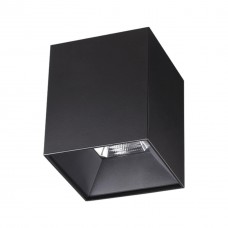 357960 NT19 084 черный Накладной светильник IP20 LED 4000К 15W 200-260V RECTE