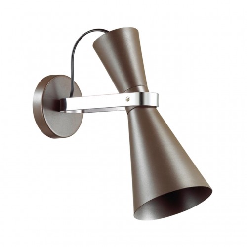 4417/1W LN19 063 хром, коричневый Бра E27 1*60W 220V QUINN