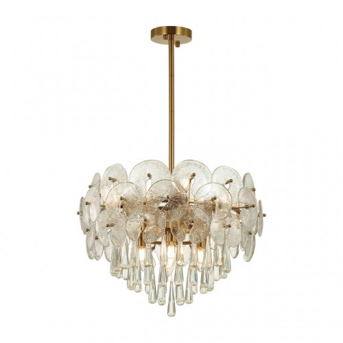 4984/8 HALL ODL22 381 золотой/стекло/хрусталь Люстра E14 8*40W SEMURA