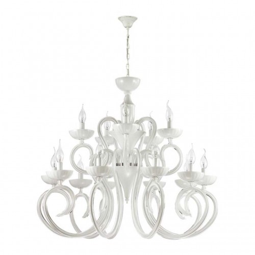 3932/15 ODL18 454 хром/белый Люстра IP20 E14 15*40W 220V ZEFIRO