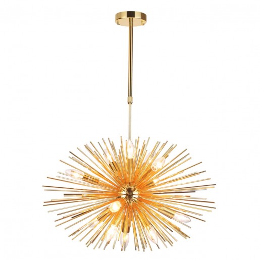 4662/12 ODL20 277 золотой Люстра E14 12*40W 220V KAVALLE