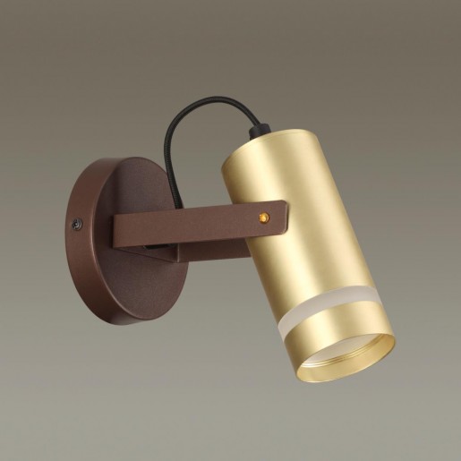 4444/1W LN20 045 коричневый, золотой Бра GU10 1*5W 220V HARPER