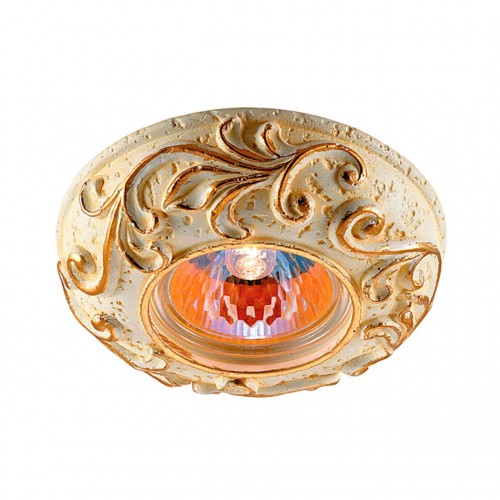 369565 NT12 129 желтый/золото Встраиваемый светильник IP20 GX5.3 50W 12V SANDSTONE