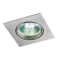 369106 NT09 131 никель Встраиваемый светильник IP20 GX5.3 50W 12V QUADRO