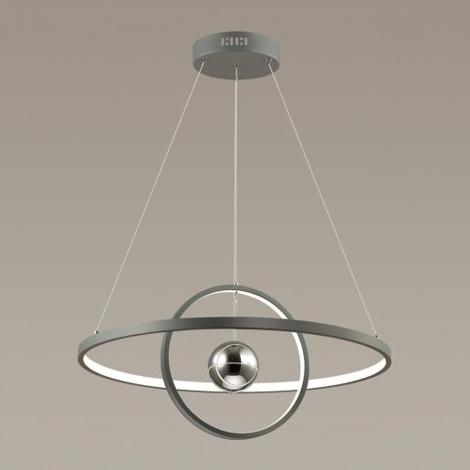 4031/40L ODL18 75 черный/хром Люстра IP20 LED 40W 220V LOND