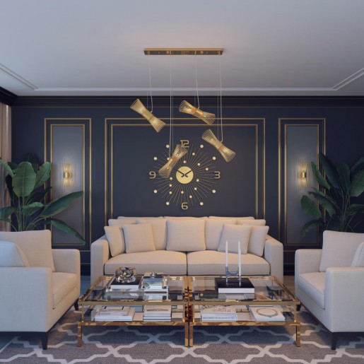 4638/12 ODL20 421 золотой/металл Люстра G9 12*40W 220V DORTA