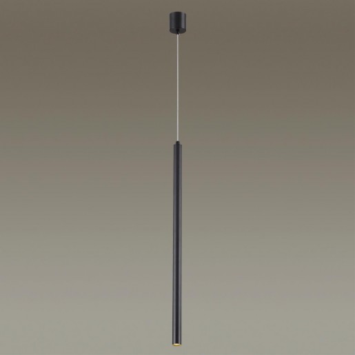 4373/3L HIGHTECH ODL23 123 черный/металл Подвесной светильник (база для встройки в комплекте) IP20 LED 3W Лм 3000K FIANO