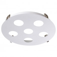 370567 NT19 031 белый Встраиваемый светильник IP20 GU10 6*50W 220-240V CARINO