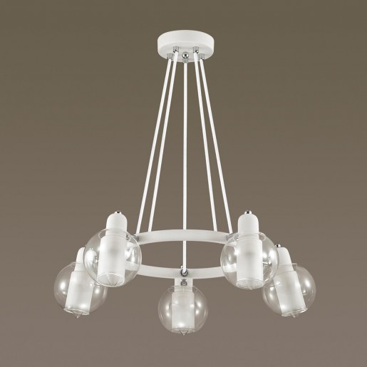 3648/5 LN18 110 белый Люстра E14 5*40W 220V RITA