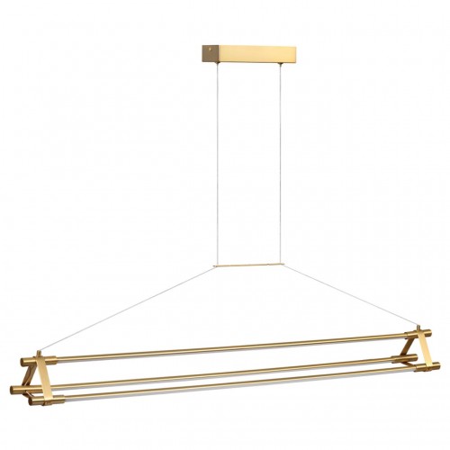 4394/48L HIGHTECH ODL23 104 античная бронза/металл/акрил Подвесной св-к IP20 LED 48W 1920Лм 3000K STRETTO