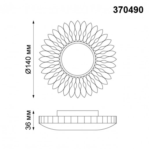 370490 NT19 115 белый/серебро Встраиваемый светильник IP20 GU10 50W 220V PATTERN