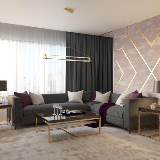 4394/48L HIGHTECH ODL23 104 античная бронза/металл/акрил Подвесной св-к IP20 LED 48W 1920Лм 3000K STRETTO