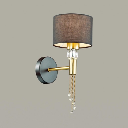 4516/1W NEOCLASSI LN20 античная латунь, черный Бра E27 60W 220V SANTIAGO